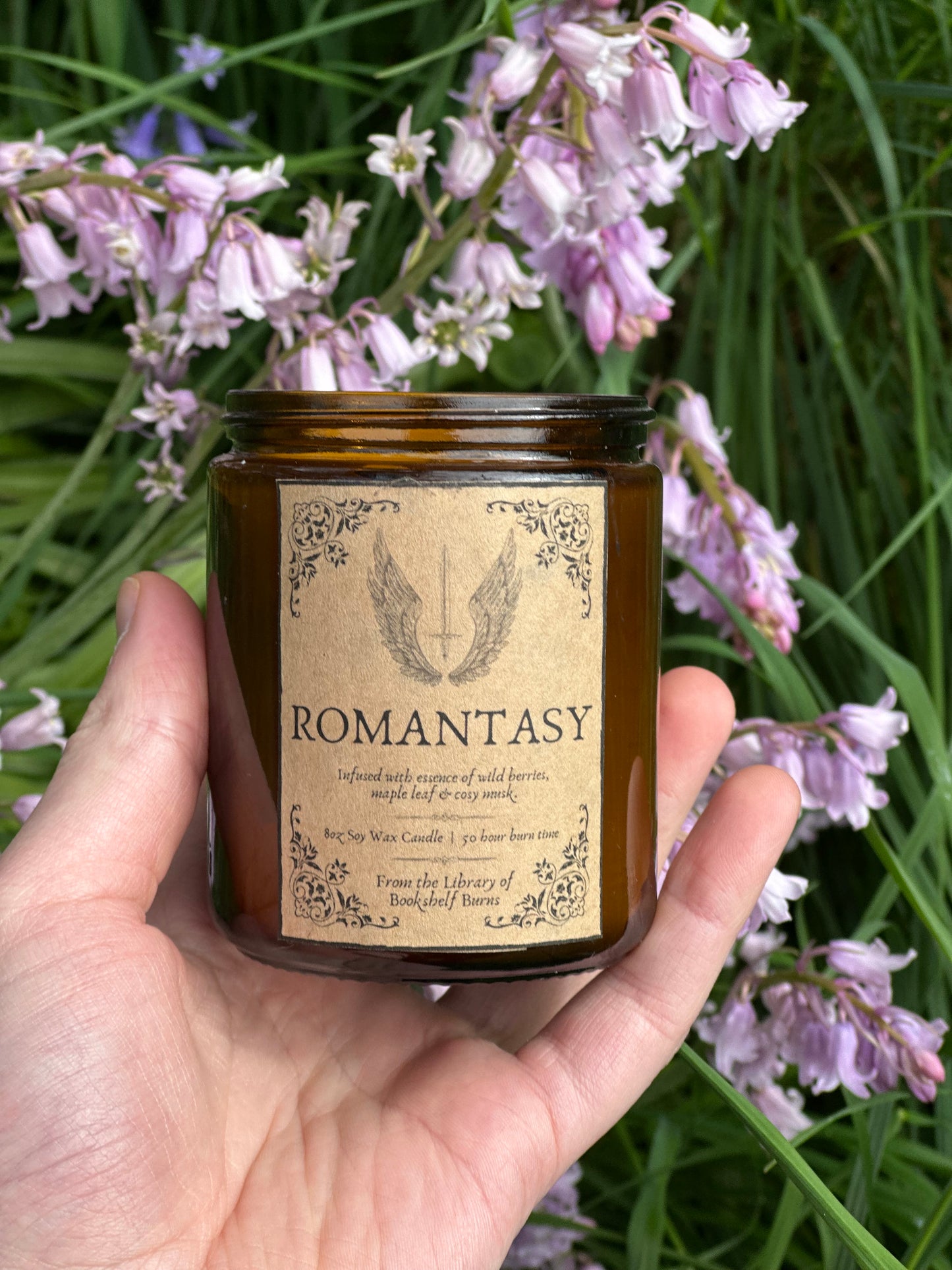 Romantasy - Wild Berries & Sweet Musk Scented Soy Wax Candle