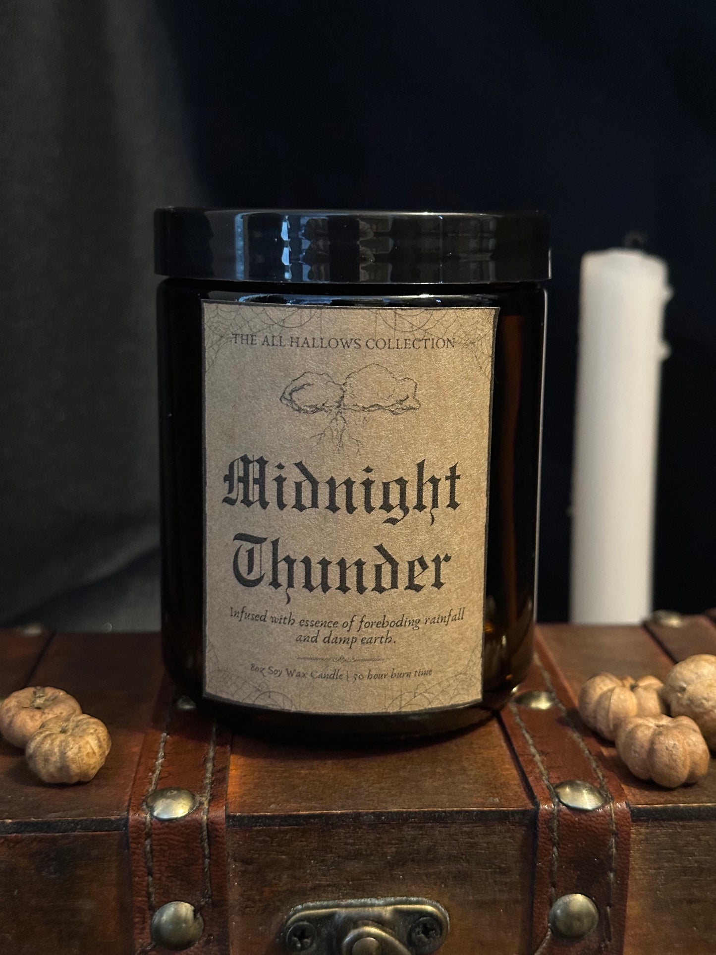 The All Hallows Collection - Halloween 8oz Soy Wax Candles