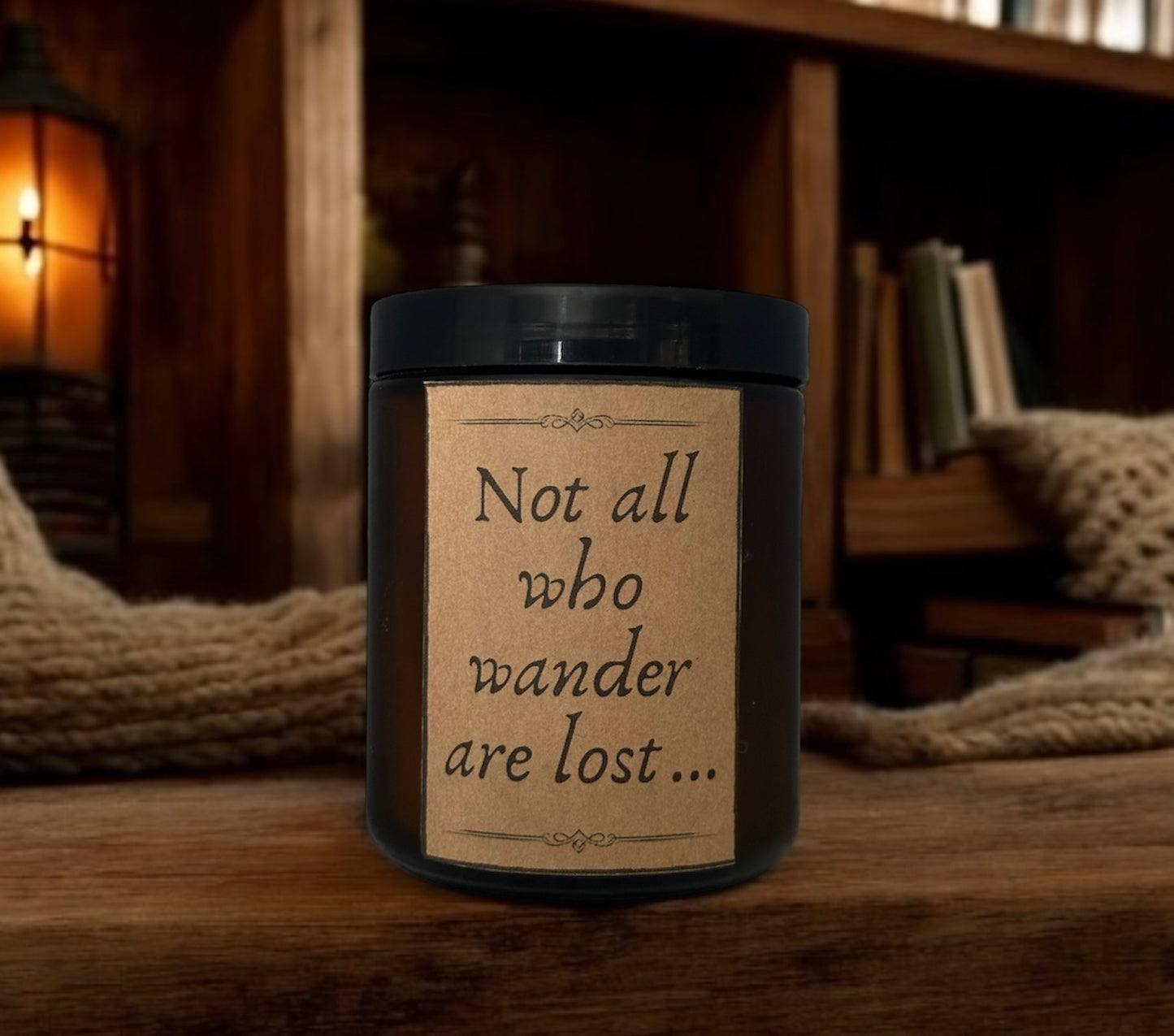 Bookish Quote 8oz Soy Wax Candle