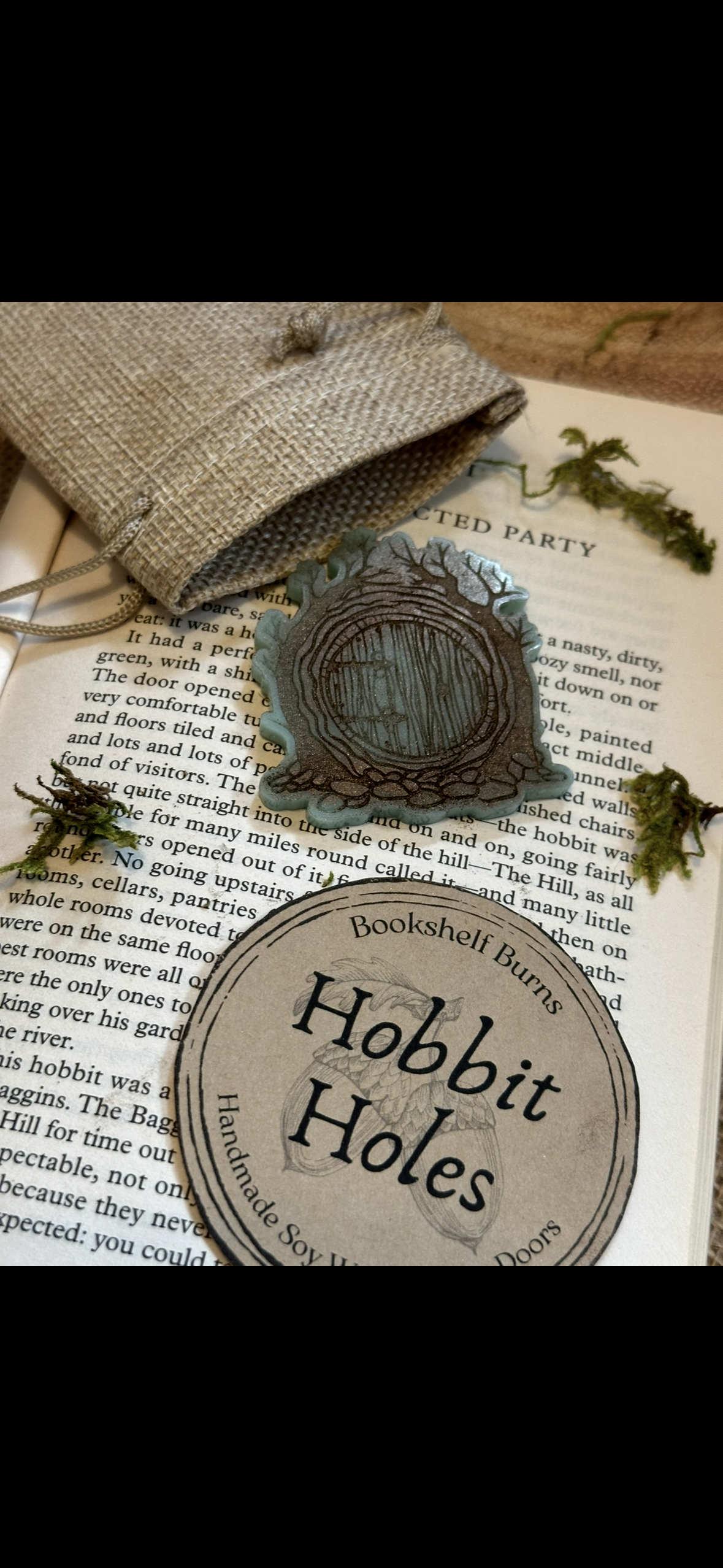 Hobbit Holes Wax Melt Pouch