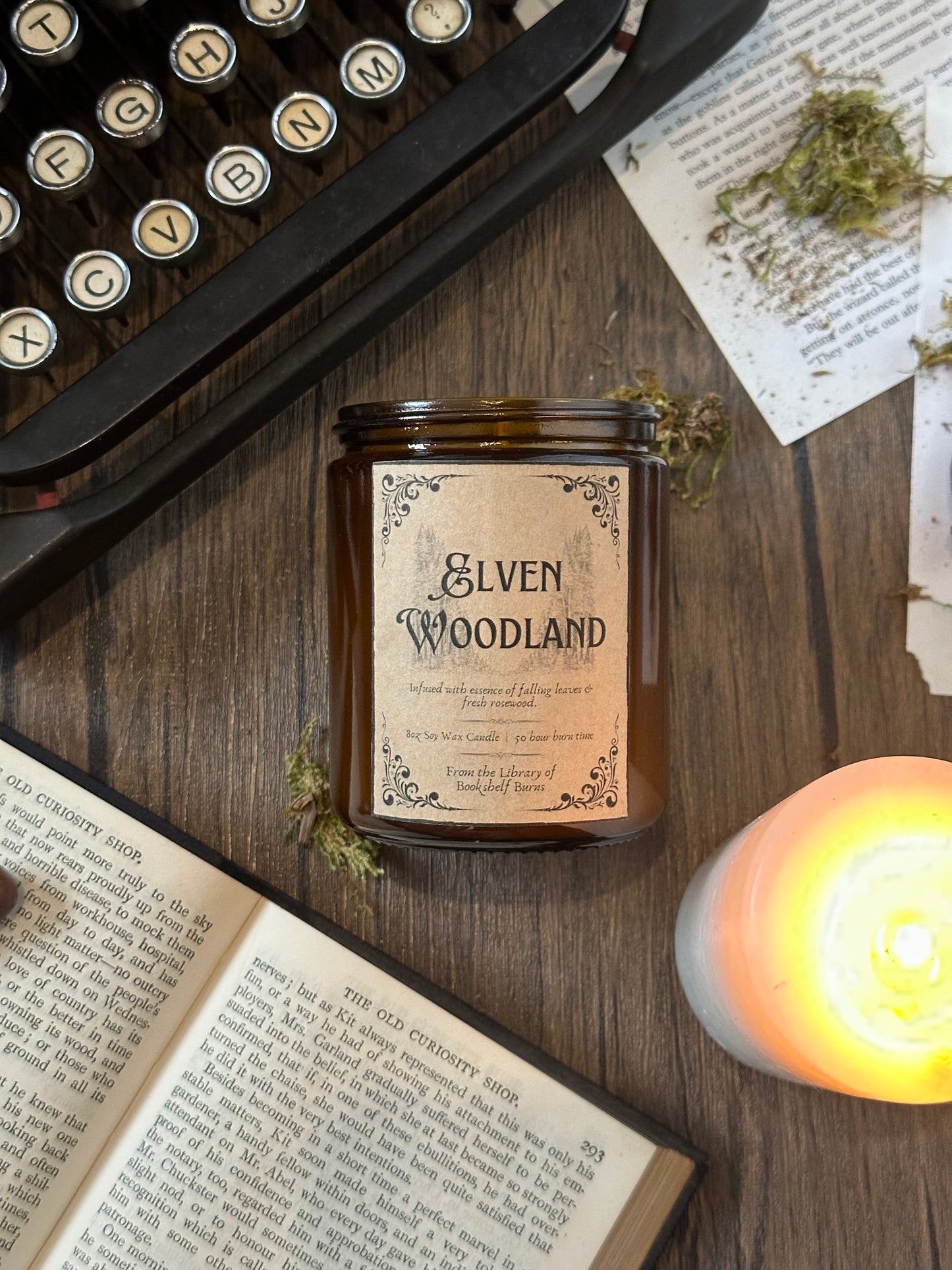 Elven Woodland - Woodland Walk Scented Soy Wax Candle
