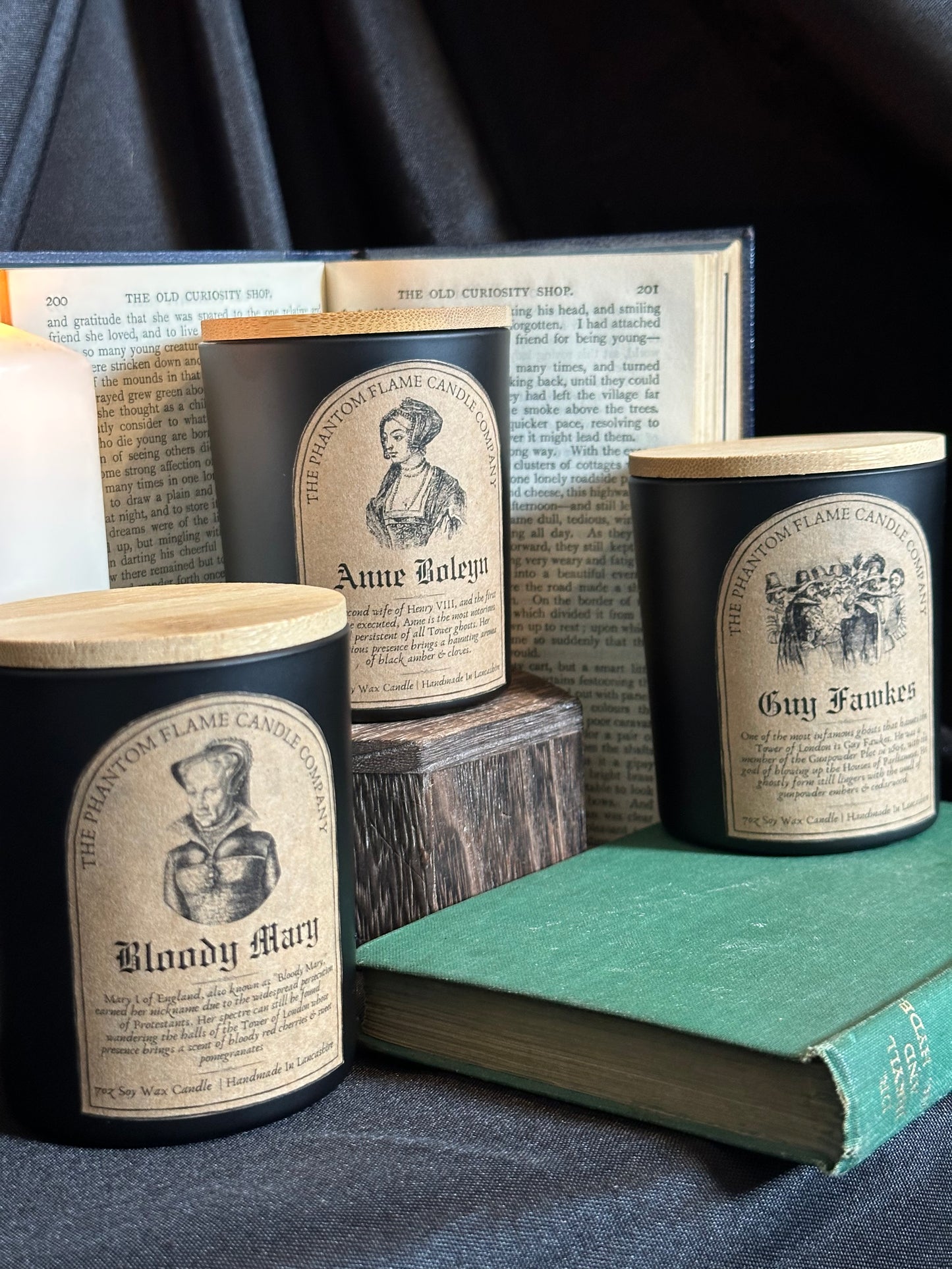 The Phantom Flame Candle Company - 7oz Soy Wax Scented Candles