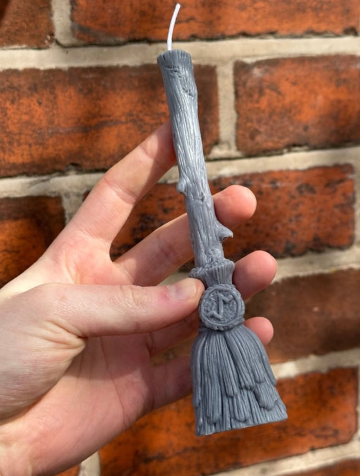 The Broomstick - Soy Wax Pillar Candle