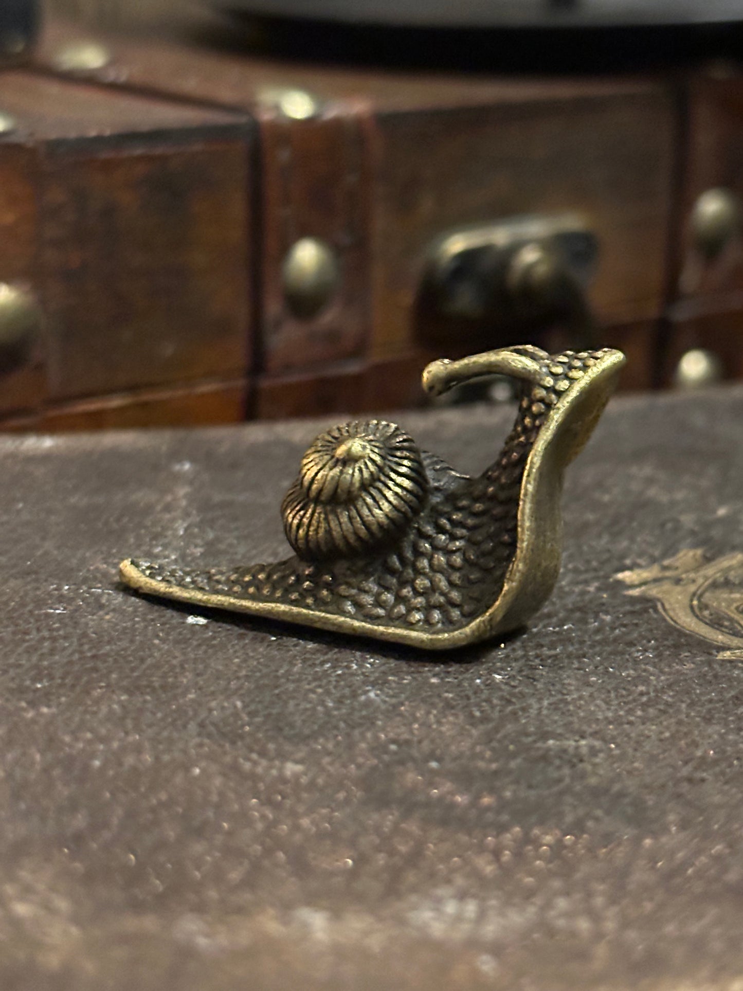 Brass Snail Decorative Ornament