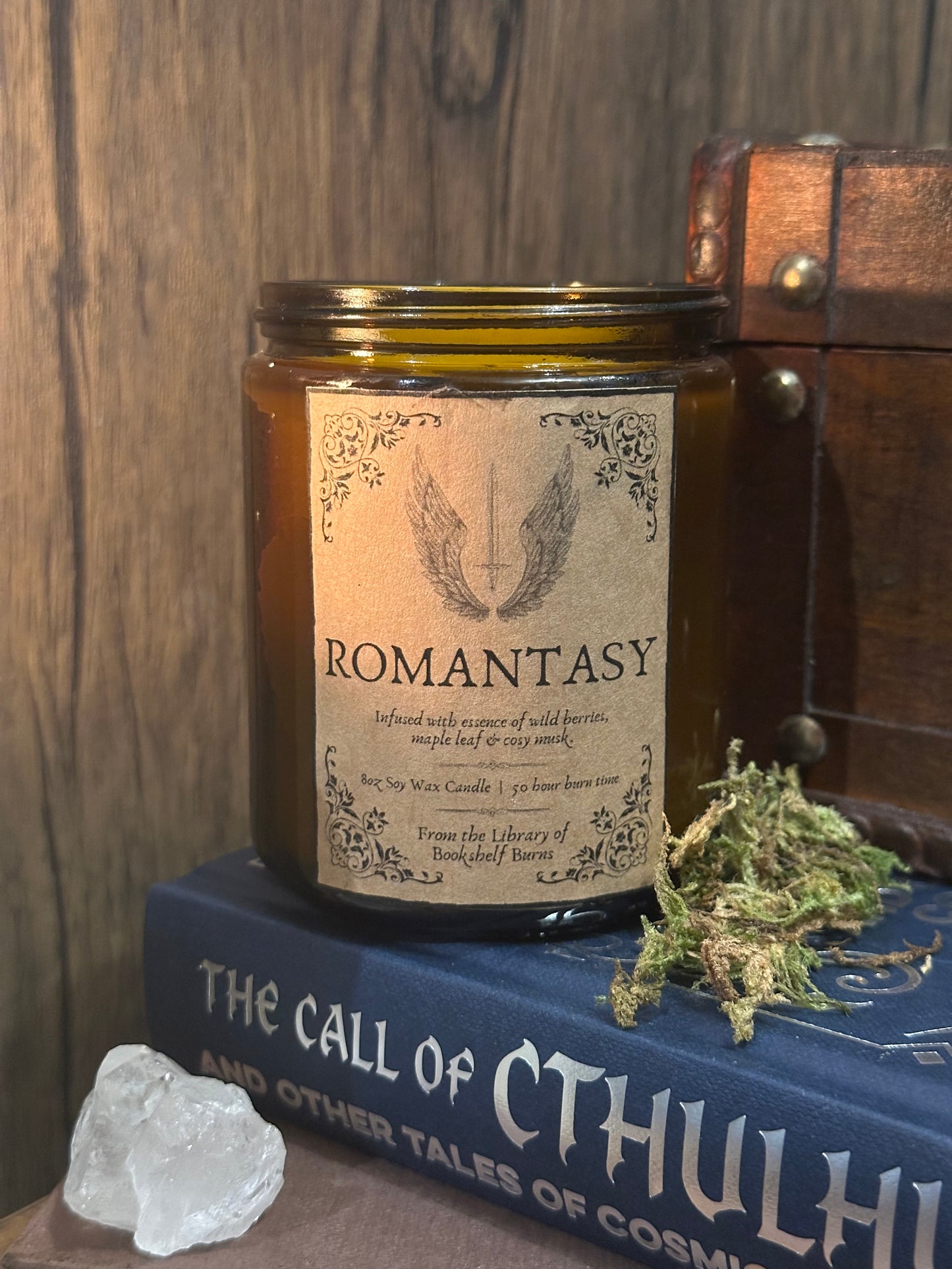 Romantasy - Wild Berries & Sweet Musk Scented Soy Wax Candle