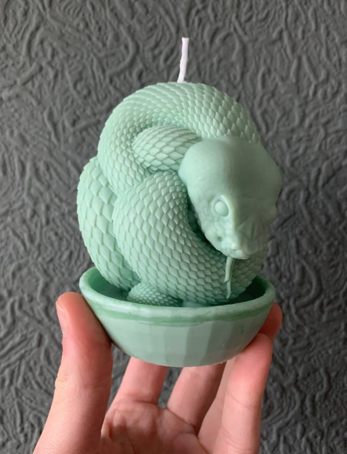 Ambition Guardian - Snake Soy Wax Pillar Candle