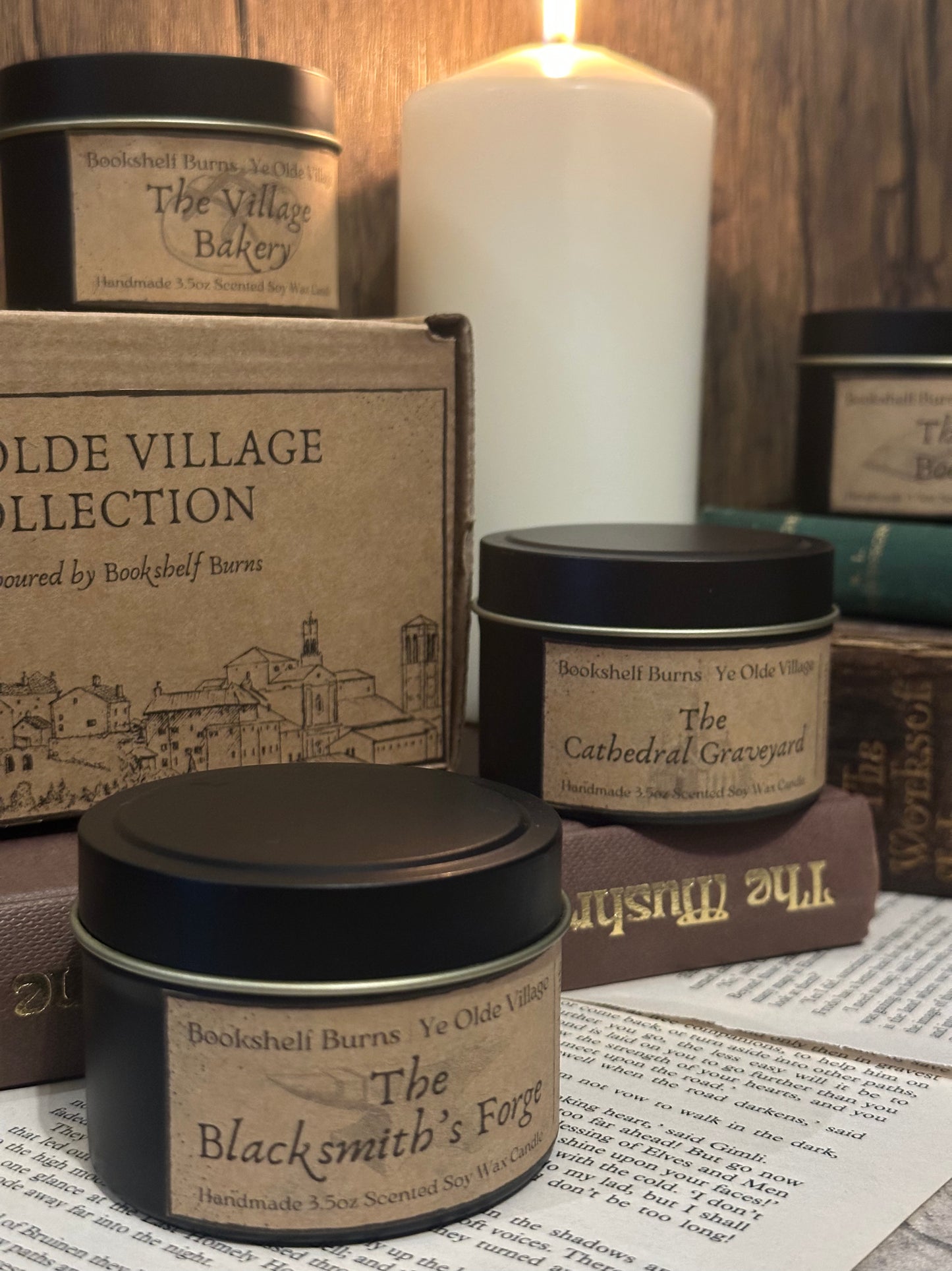 Ye Olde Village Candle Collection