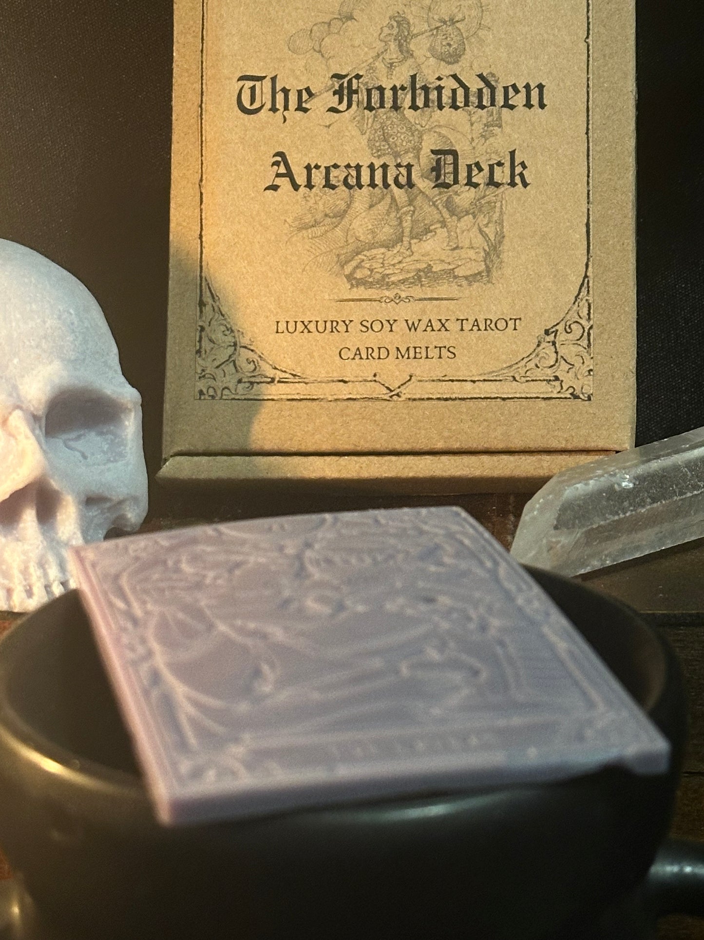 The Forbidden Arcana Deck - Honey & Vanilla Soy Wax Melt Box