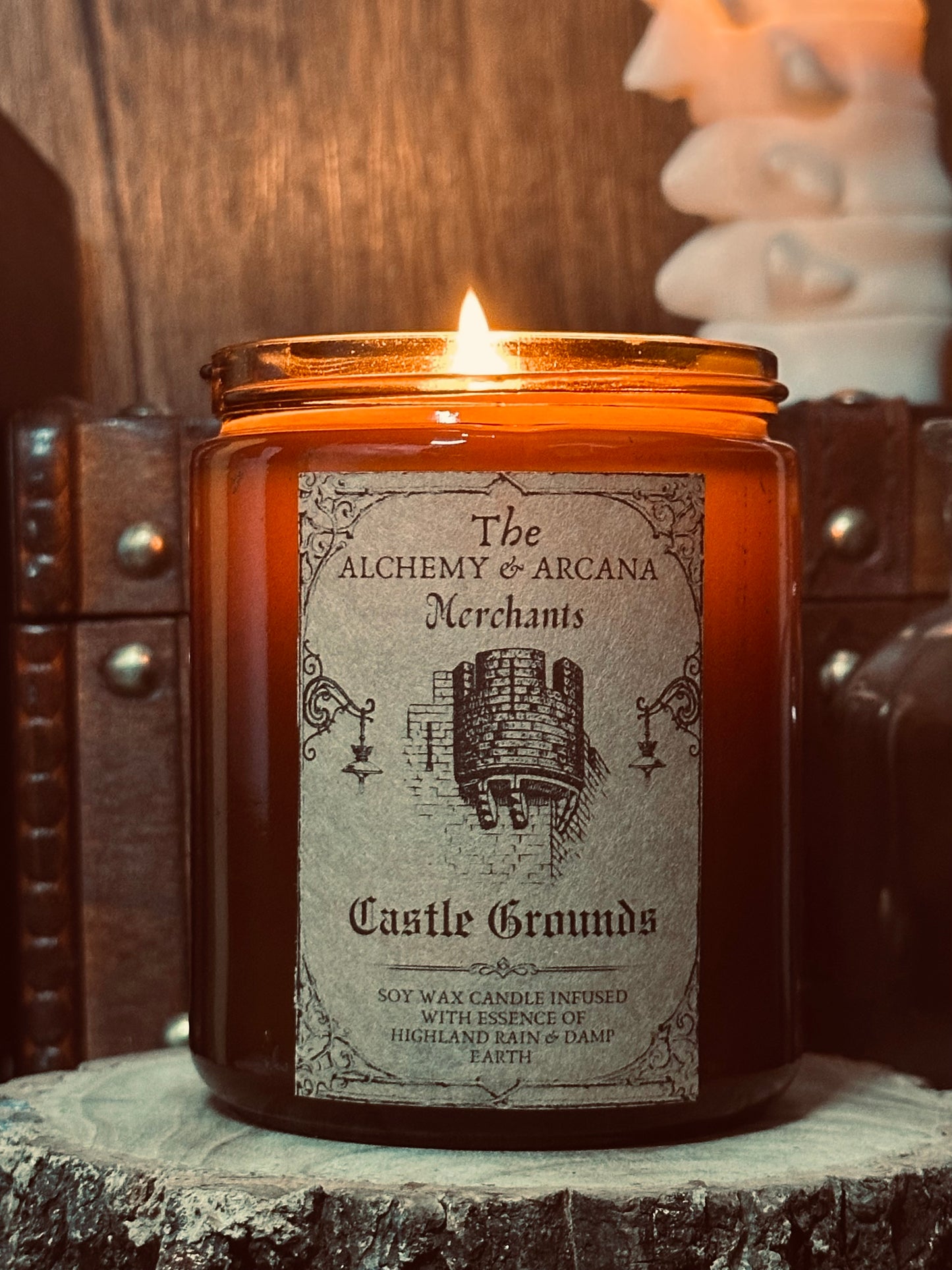 The Alchemy & Arcana Collection - Magical 8oz Soy Wax Scented Candles