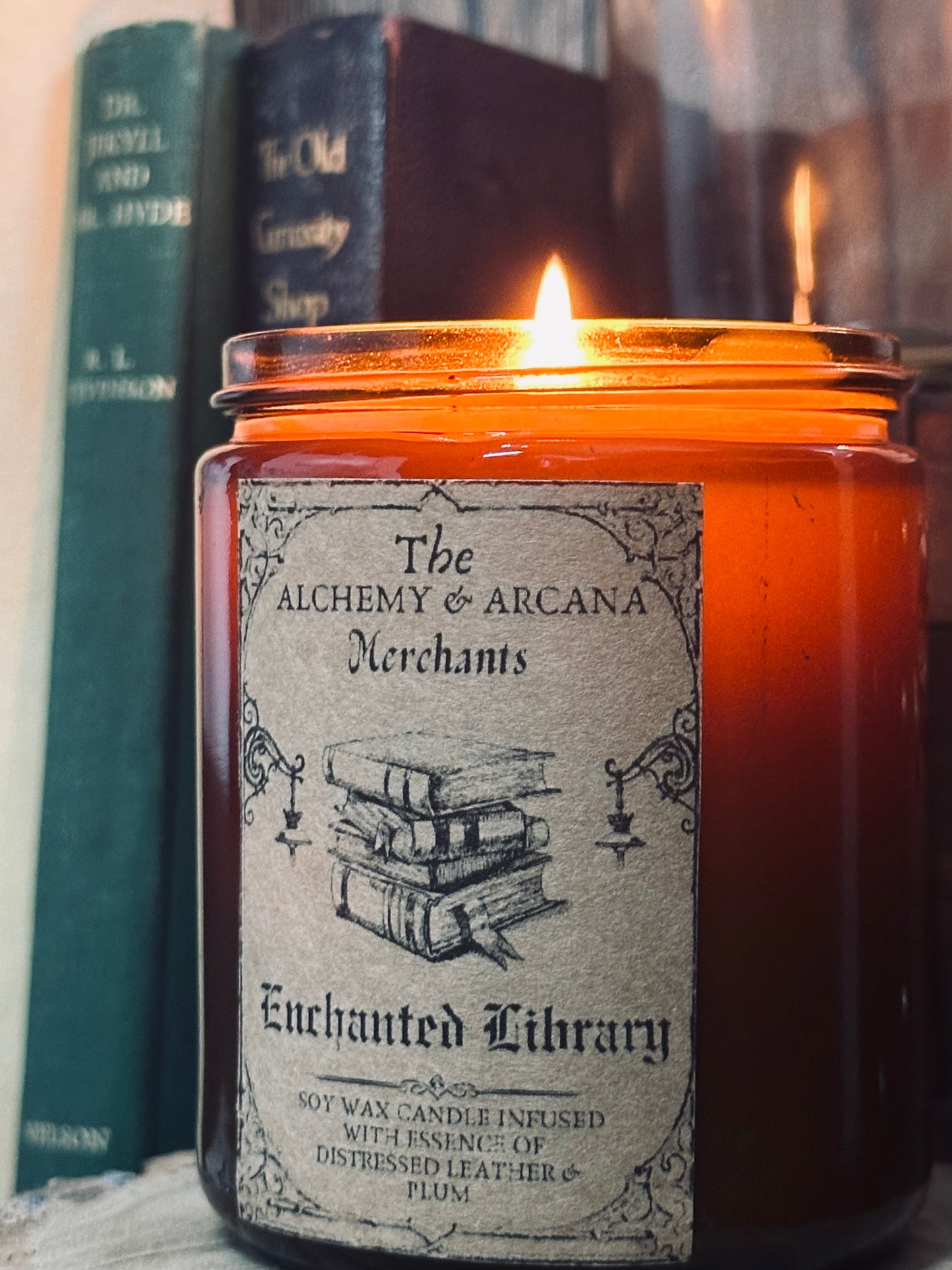 The Alchemy & Arcana Collection - Magical 8oz Soy Wax Scented Candles