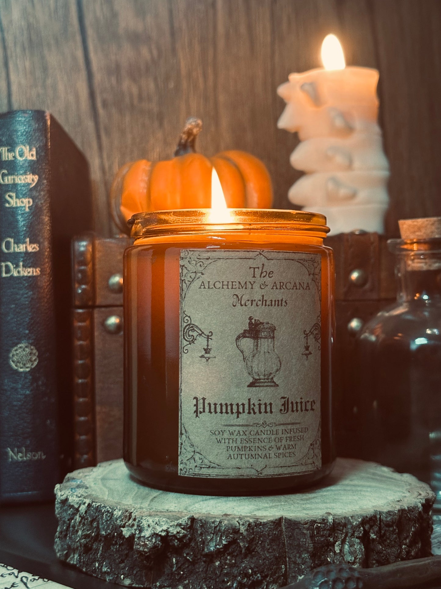 The Alchemy & Arcana Collection - Magical 8oz Soy Wax Scented Candles