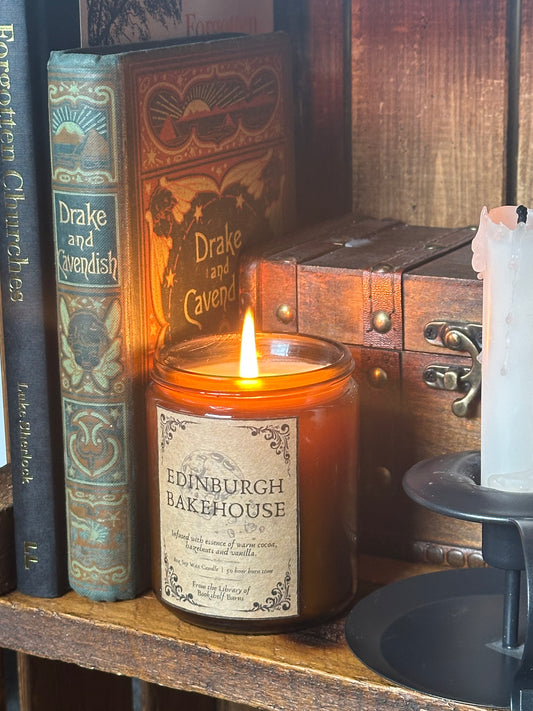 Edinburgh Bakehouse - Chocolate and Hazelnut Scented Soy Wax Candle