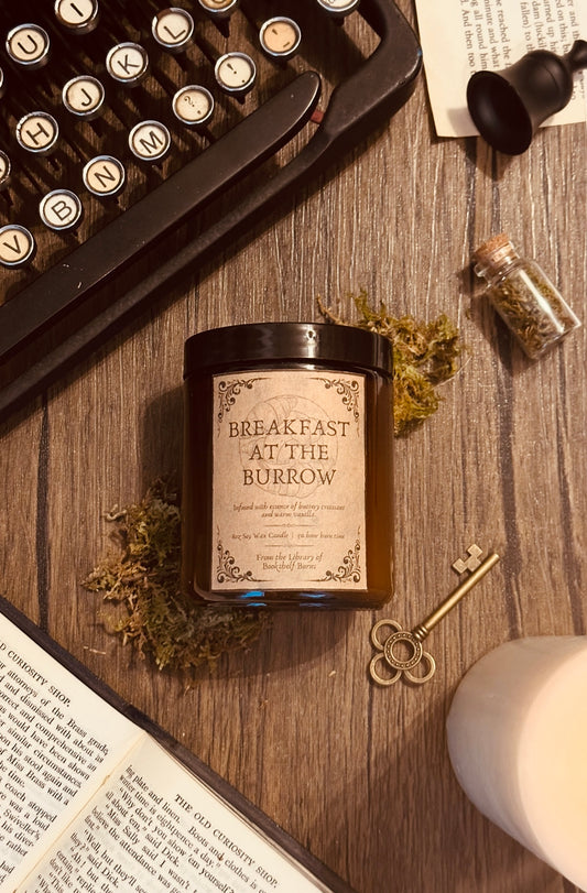 Breakfast at the Burrow - Buttery Croissant & Vanilla Scented Soy Wax Candle