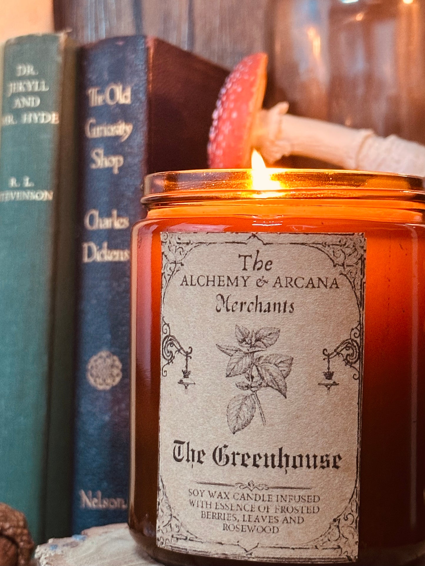 The Alchemy & Arcana Collection - Magical 8oz Soy Wax Scented Candles