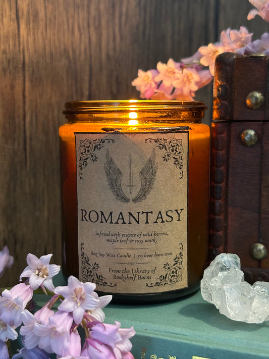 Romantasy - Wild Berries & Sweet Musk Scented Soy Wax Candle