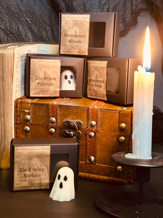 The Phantom Flame Luxury Scented Soy Wax Ghosts
