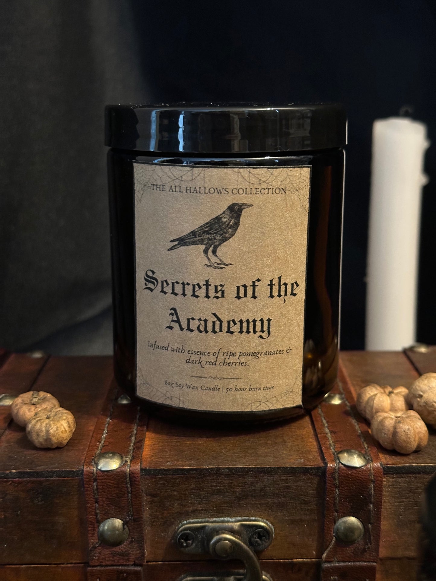The All Hallows Collection - Halloween 8oz Soy Wax Candles