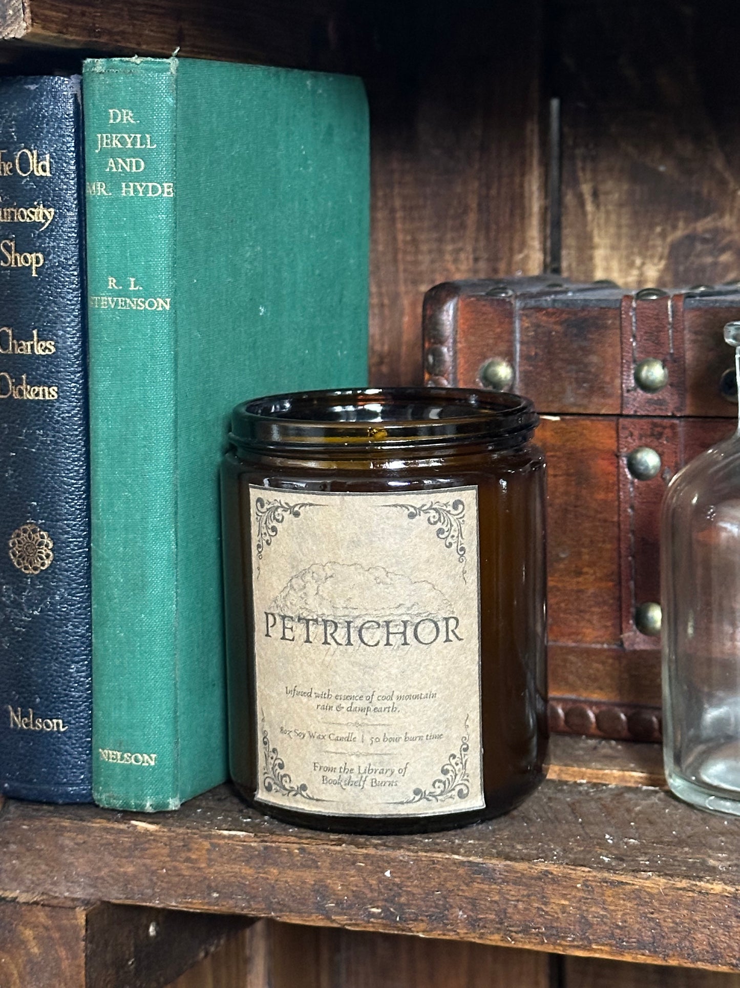 Petrichor - Fresh Mountain Rain & Damp Earth Soy Wax Candle