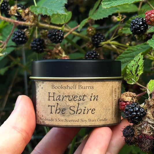Harvest in the Shire - Apple & Cinnamon Scented Soy Wax Candle