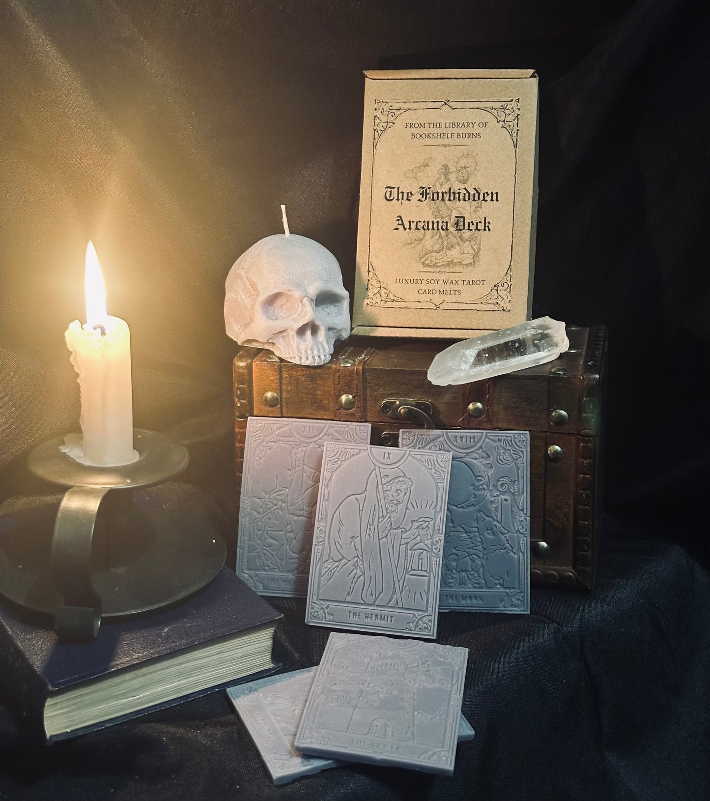 The Forbidden Arcana Deck - Honey & Vanilla Soy Wax Melt Box