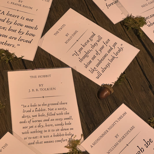 Bookish Quote Pages