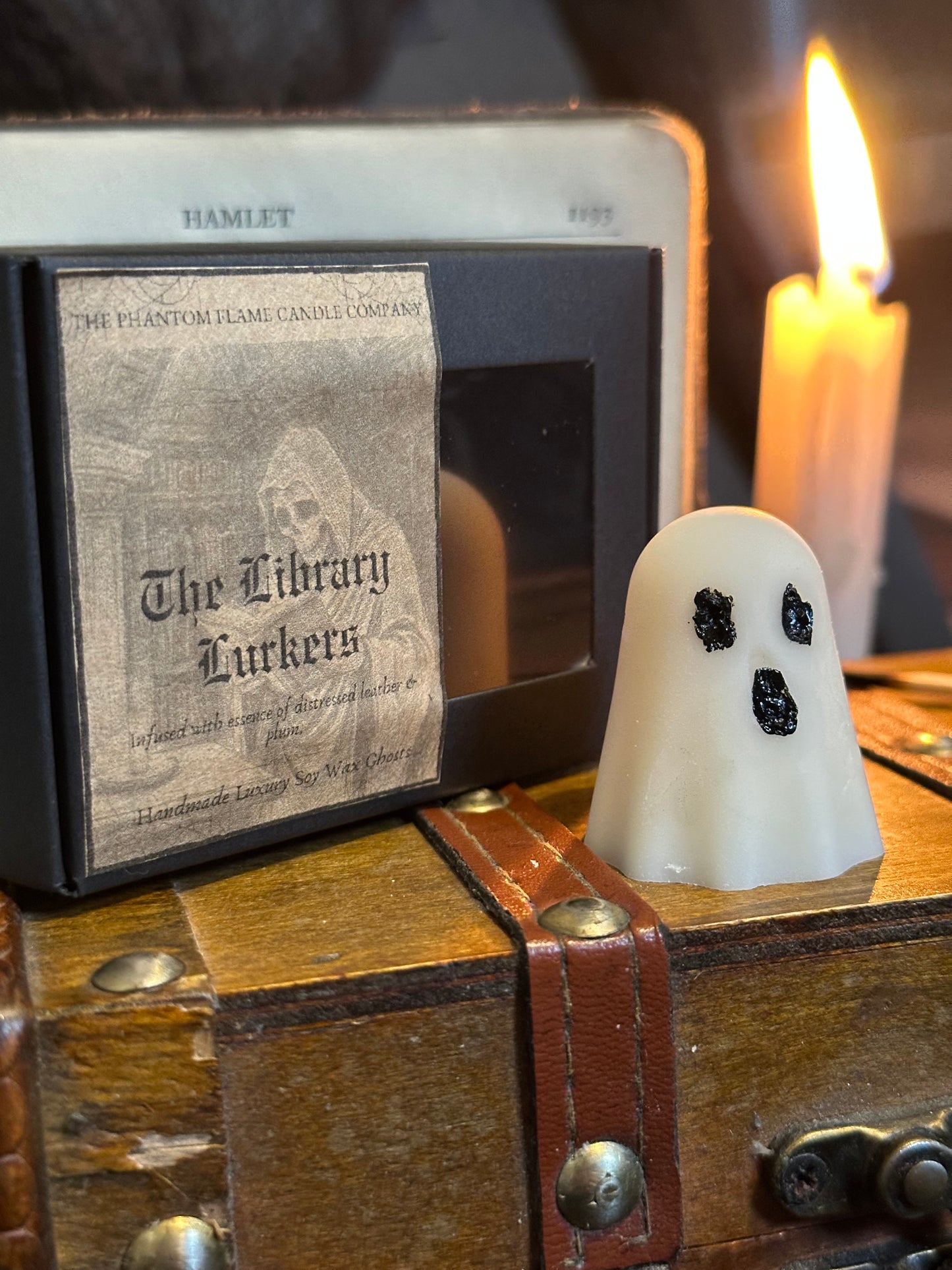 The Phantom Flame Luxury Scented Soy Wax Ghosts