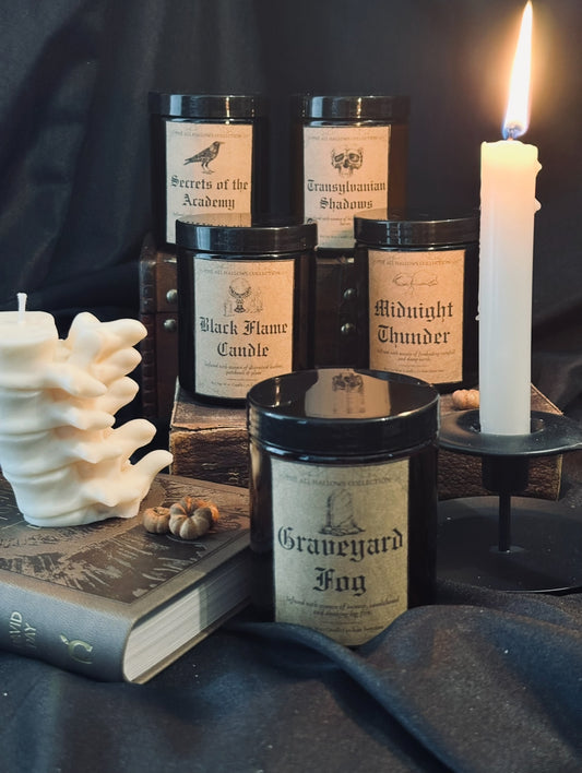 The All Hallows Collection - Halloween 8oz Soy Wax Candles