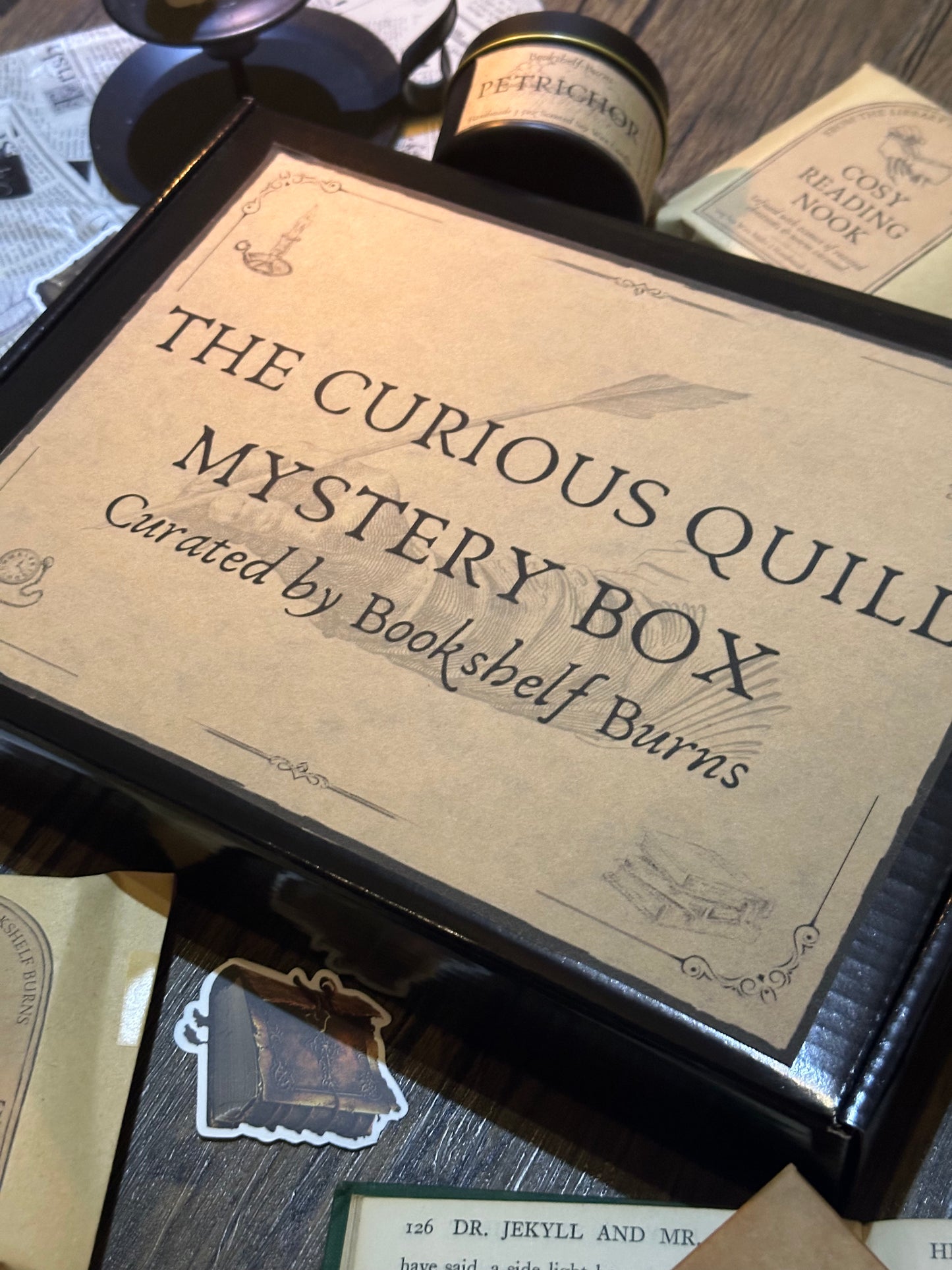 THE CURIOUS QUILL MYSTERY BOX